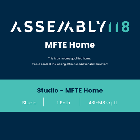 Floor plan for studio, 1 bath, 493 sqft